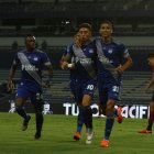 Joao Rojas (c) abrió el marcador en el Capwell, tras asistencia de José Francisco Cevallos (d).