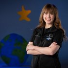 Hayley Arceneaux, una joven de 29 años y sobreviviente de un cáncer de huesos.