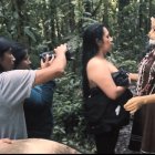 Escena. El nombre de la grabación significa mujer de la selva y con ella “Evidencia la violencia de las mujeres que vivimos en diferentes espacios”, dijo la directora.