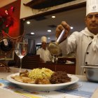La cafetería La Canoa, del hotel Continental, antes de la pandemia.