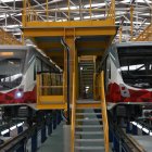 La obra del Metro de Quito avanza.