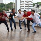 Isidro Murillo, Oswaldo Segura, Martín Calle, Fernando Villao y Jefferson Herrera.