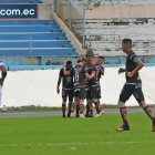 Los jugadores de Mushuc Runa celebraron en el estadio Modelo Alberto Spencer.