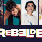 Azul, Jerónimo, Sergio y Claudia.