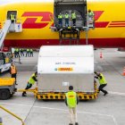 Así llegaban las primeras dosis propiciadas por Covax para Colombia.