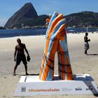 La gigantescas y coloridas obras han llamado la atención de miles de cariocas y turistas, y se han convertido en escenario para fotografías y selfies que inundan las redes sociales.