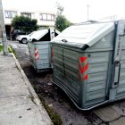 Los contenedores de basura son objeto de vandalismo en Quito.