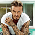David Beckham tiene 45 años.