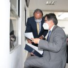 Diligencia. El excandidato presidencial César Montúfar pidió en la Corte de Pichincha ser admitido como acusador particular en contra del alcalde Jorge Yunda por posible peculado.