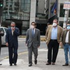 Acusador. César Montúfar presentó el lunes acusación particular en contra del alcalde Jorge Yunda y de su exsecretario Lenín Mantilla