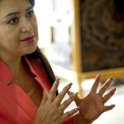 La presidenta del Consejo de la Judicatura de Ecuador, María del Carmen Maldonado.