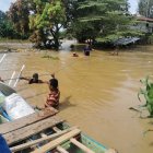 La zona sur de la provincia sufre por el desbordamiento de varios afluentes. La parroquia Caracol, de Babahoyo, se inundó el pasado 6 de marzo.
