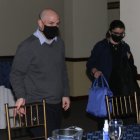 Javier Díaz, presidente de la AITE, y María José Pinto, de empresas Pinto, en rueda de prensa.