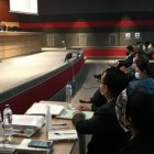 La audiencia fue retomada en las instalaciones del auditorio de la Corte Provincial de Justicia del Guayas.