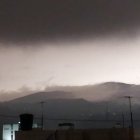 En Chimborazo, la espesa nube de ceniza dejó a oscuras a sus habitantes.