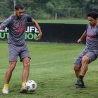 Los amarillos trabajaron sin problemas, previo a su partido ante Orense.