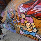 ENTREVISTA A IVAN CASANOVA, PINTOR DE MURALES, EN URDESA NORTE, 12 DE MARZO  DEL 2021 AMELIA ANDRADE
Guayaquil-Ecuador
Agencia (ag-expreso)