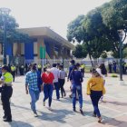 La regeneración del exterior de la Universidad de Guayaquil hoy prioriza al peatón.