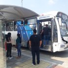 Paraderos. Como fue estructurado, las estaciones para buses cumplieron su propósito de dar sombra.