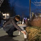 Los ciudadanos recordaron a sus seres queridos que fallecieron por coronavirus.