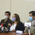 Monserrat Bustamante, rectora (e) de la Universidad de Guayaquil y presidenta de la CIFI.