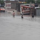 Así amanecieron las calles en el cantón La Libertad, este 16 de marzo.