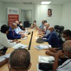 Reunión. La cita tuvo como objetivo socializar reclamos de los usuarios.