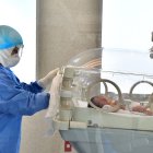 Un análisis realizado al cordón umbilical mostró que la niña había nacido con anticuerpos de la covid-19.