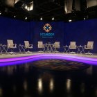 El debate presidencial organizado por el CNE en la primera vuelta fue en Guayaquil.