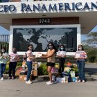 Los estudiantes del Liceo Panamericano recolecta comida, libros y ropa para donarlos.