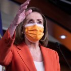 En la imagen la presidenta de la Cámara de Representantes de Estados Unidos, Nancy Pelosi.