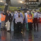 El presidente Lenín Moreno y el exministro Juan Carlos Zevallos recibieron el primer lote de vacunas de Pfizer que llegaron el 20 de enero a Ecuador.

Agencia (ag-extra)