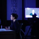 Andrea Bernal fue la moderadora del debate de primera vuelta organizado por la Cámara de Comercio y la UESS.