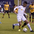 Liga de Quito lució mejor en el primer tiempo del encuentro ante Barcelona.