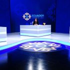 Los dos aspirantes presidenciales respondieron a cinco ejes temáticos presentados por la moderador Claudia Arteaga.