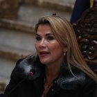 La expresidenta interina de Bolivia, Jeanine Áñez.