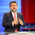 Gabriel Martínez en una entrevista televisiva.