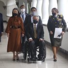 Posesión. Tannya Varela fue posesionada este miércoles como la flamante comandante de la Policía.