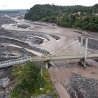 Es el segundo represamiento grave y peligroso que en menos de un mes se registra como producto del proceso eruptivo permanente desde mayo del 2019 del volcán Sangay.