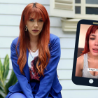 María Fernanda Ríos en sus historias de Instagram.