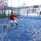La acción arrancó 08h00 ayer en las cancha de Pádel Ecuador. Hoy se conocerá la selección de Ecuador