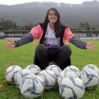 Ámbar es agradecida con el fútbol que le ha brindado alegrías y oportunidades.
