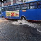 Moradores de barrios como La Ofelia y La Ferroviaria indican que el desbordamiento de las alcantarillas es un problema que se genera con cada época lluviosa desde al menos veinte años