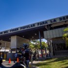 Fotografía del 18 de febrero del 2020 donde se observa la entrada al Ministerio de Defensa, en Caracas (Venezuela).