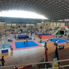 En el coliseo Iván Vallejo, en Ambato, provincia de Tungurahua, se disputó el selectivo nacional de kick boxing.