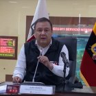 Medidas. El director del ECU911, Juan Zapata, aclaró las medidas de restricción vehicular en las ocho provincias