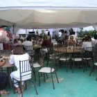 Una de las fiestas clandestinas que las autoridades intervinieron. Tanto agentes del municipio como de la gobernación hicieron controles durante el fin de semana.