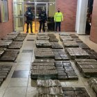 La Policía incautó droga en el Puerto Marítimo de Guayaquil.