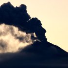 Vista panorámica del volcán Sagnay.