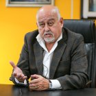 El ministro de Finanzas de Ecuador, Mauricio Pozo, habla durante una entrevista con Efe.